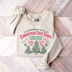 Griswold Christmas Tree Farm Sweatshirt, Holiday sweatshirt, Christmas Party Sweatshirt, Christmas Vacation sweatshirt, iprintasty christma