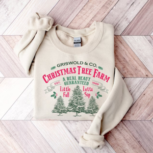 Griswold Christmas Tree Farm Sweatshirt, Holiday sweatshirt, Christmas Party Sweatshirt, Christmas Vacation sweatshirt, iprintasty christma