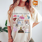 Retro Taylor 90s Style Shirt Eras Tour Shirt - Fearless Reputaion Folkmore Red Lover Gift For Fan - TS Swiftie Concert Outfit Ideas For Swiftie