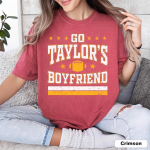 Go Taylors Boyfriend Shirt, Comfort Colors Swift Kelce Shirt, Vintage Swift Shirt, Swiftie Football Shirt, NFL Swift Fan Gift