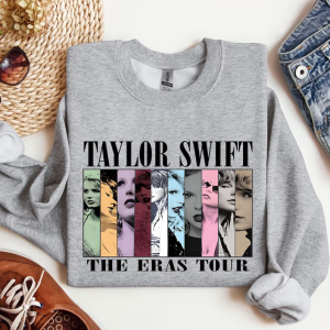Taylor Swift Sweatshirt, The Eras Tour Sweatshirt, Vintage Taylor Swift Hoodie, Swiftie Girl Sweatshirt, Swiftie Concert Hoodie, Women Gift