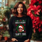Ugly Merry Christmas Sweatshirt Have A Merry Swiftmas Sweatshirt Taylor Family Shirt