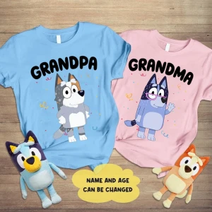 Grandmalife Bluey Shirt, Bluey Grandpa Shirt, Bob Bluey Shirt, Bluey Shirt, Bluey Family Shirt, Grandma Grandma Bluey Shirt Bluey Family Tee