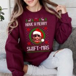 Ugly Merry Christmas Sweatshirt Have A Merry Swiftmas Sweatshirt Taylor Family Shirt